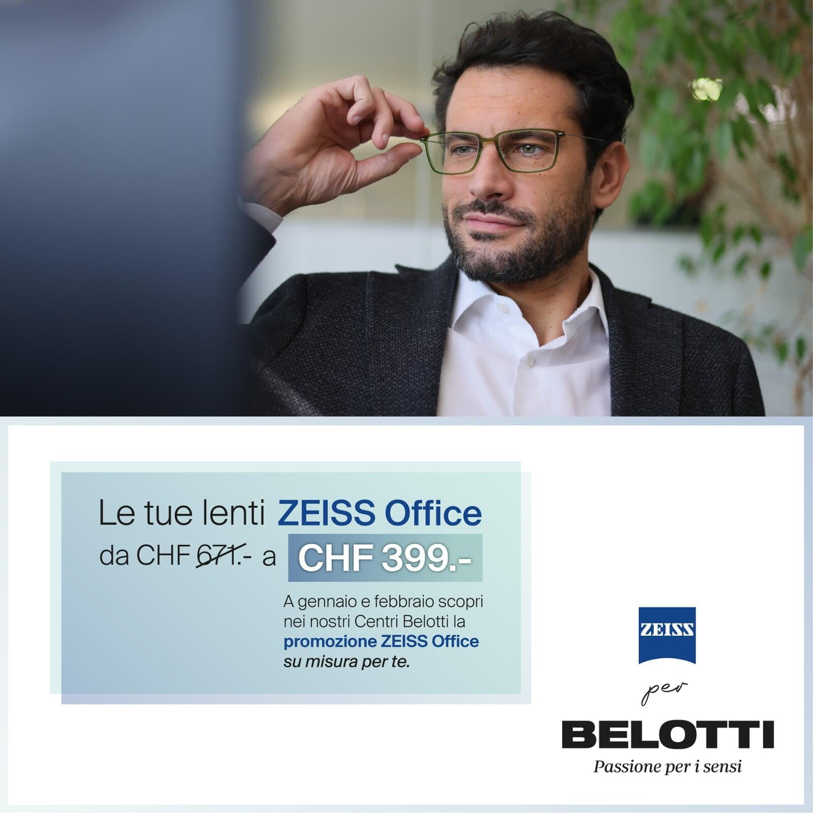 Metti a fuoco ogni dettaglio del tuo lavoro con le lenti Zeiss Office